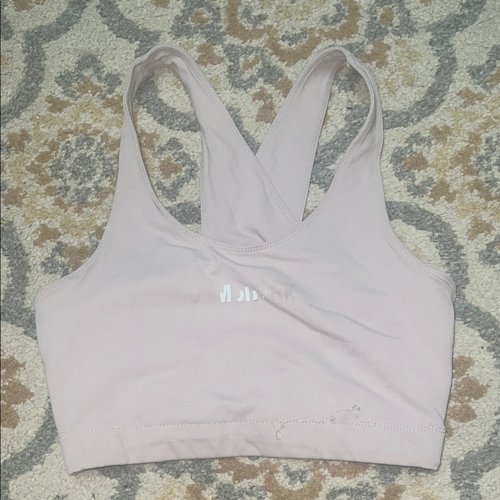 Gymshark dusty pink sports bra